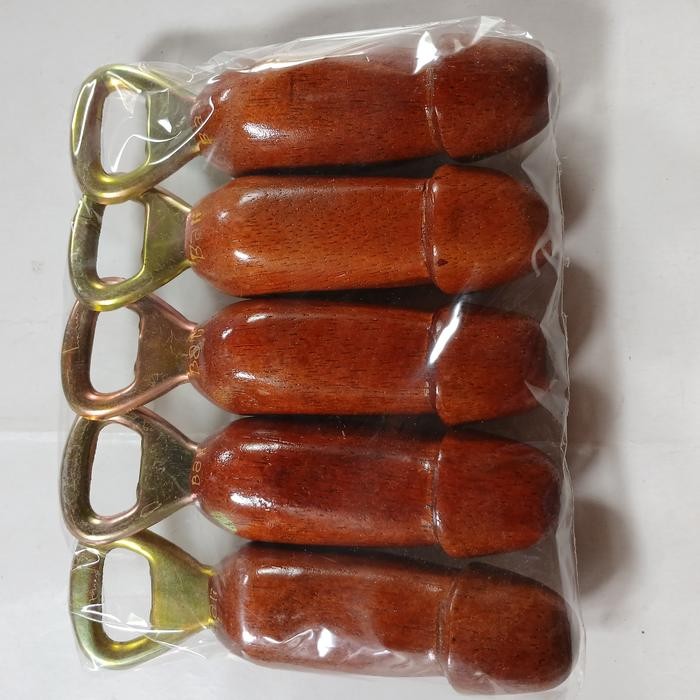 Pembuka Botol Botol Opener Paket Isi 5 Pcs Pembuka Tutup Botol Kayu Lukhis Bali Pasti Diskon
