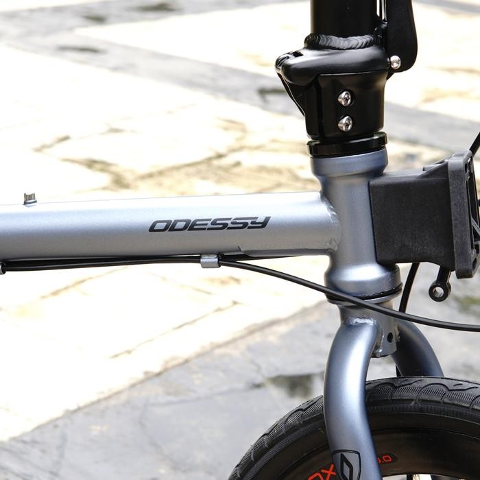 Sepeda Lipat Odessy Roxas Ukuran 16 Inch Bahan Chromoly - 8 Speed