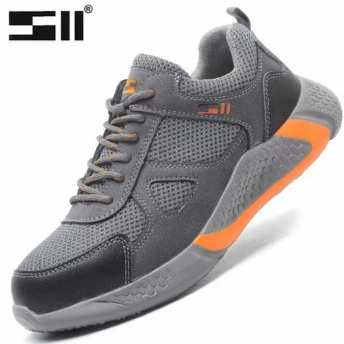 Sepatu safety sporty 87 pria wanita
