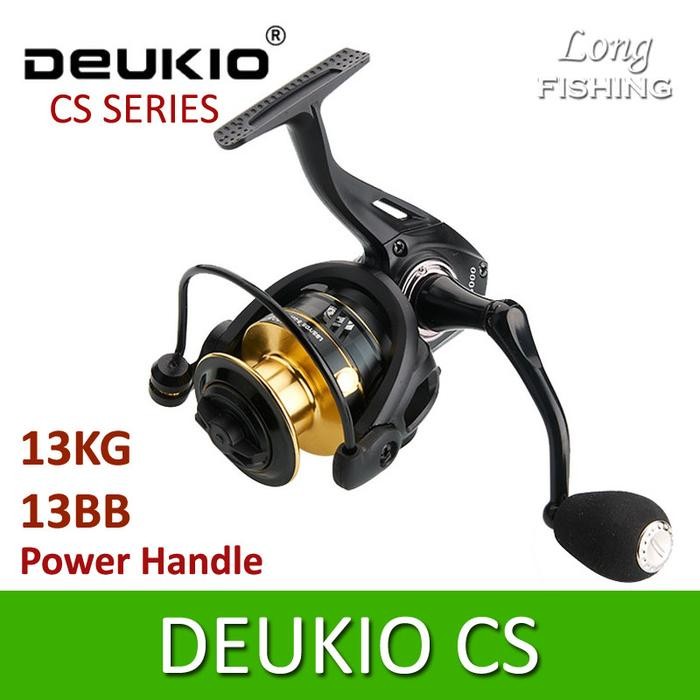 Reel Pancing Metal DEUKIO CS 1000 - 7000 Reel Power Handle
