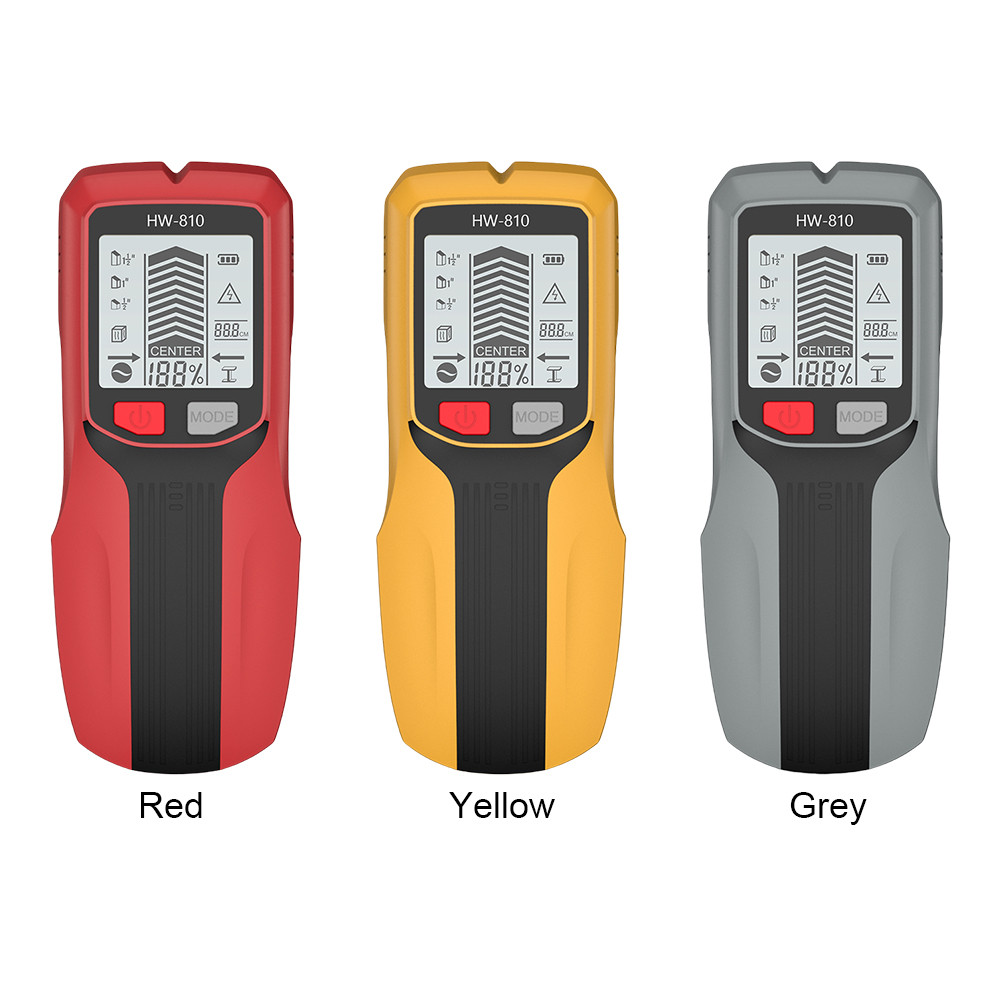 6 in 1 Smart Stud Finder Wall Scanner Stud Finder Wall Detector Stud Finder Tool for AC Wire Metal