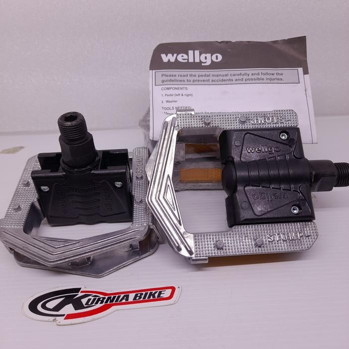 pedal sepeda lipat wellgo bearing SPAREPART SEPEDA TERMURAH