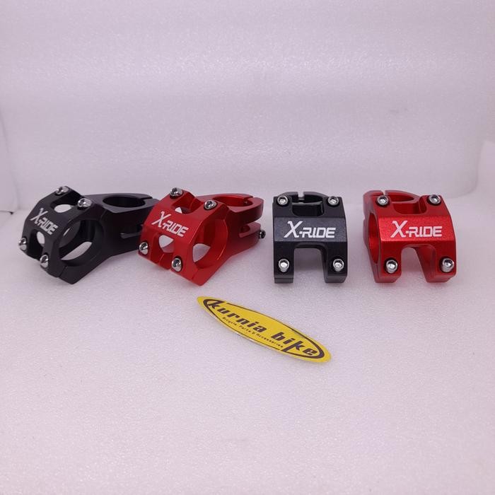 STEM MTB XRIDE 31.8 OVER SIZE SPAREPART SEPEDA TERMURAH