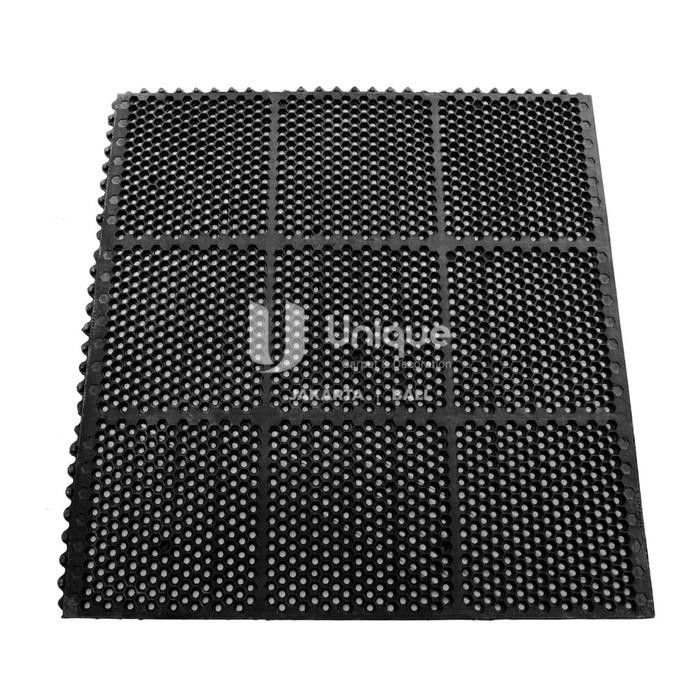 Keset Karet Lantai Lubang / Karpet Anti Slip Untuk Dapur dan Toilet