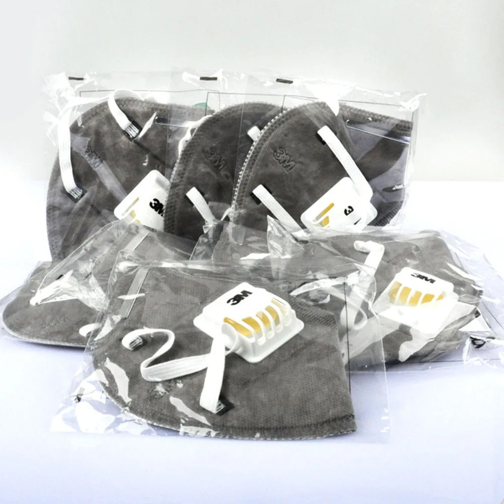 3M Reusable Mask 9541V/9542V Approved Mascarilla with Valve Organic KN95 Gas Safety Individual