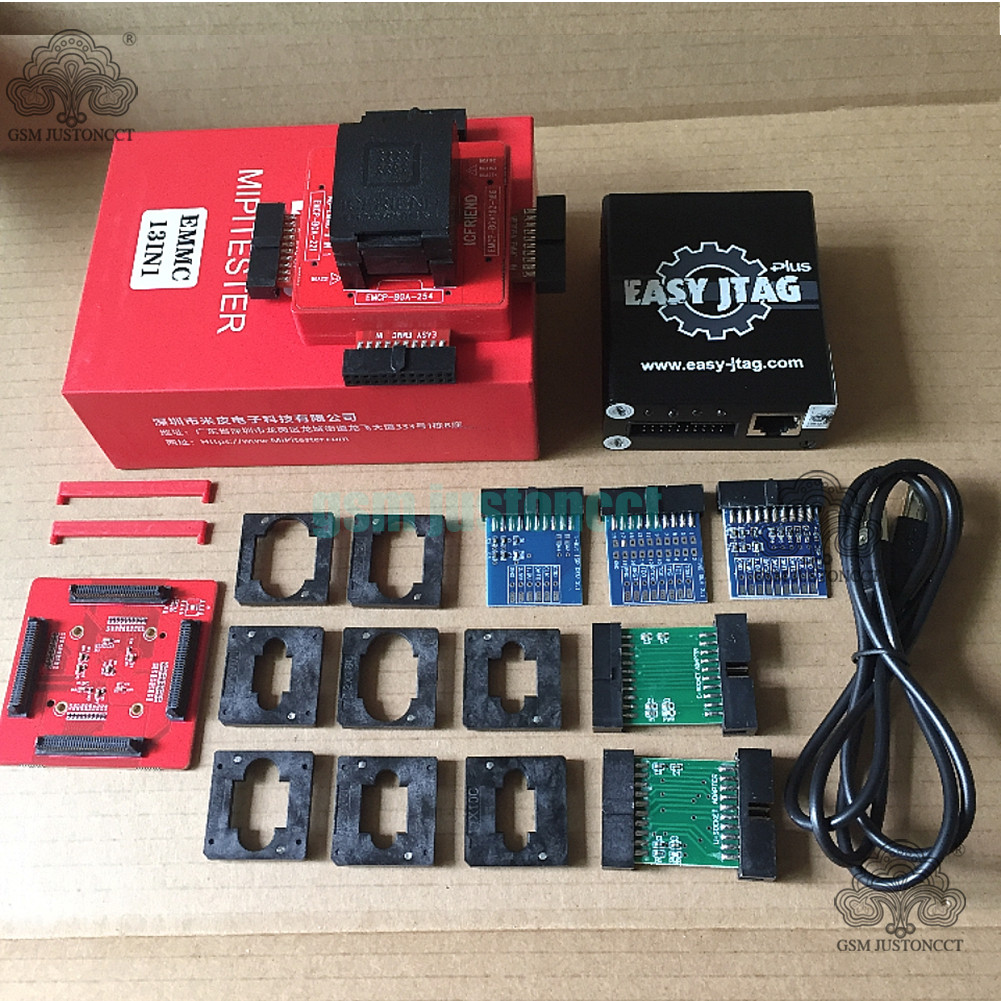 PROMO   2024 Original New version Z3X Easy Jtag Plus Box Easy-Jtag plus box，ICFRIEND E-MATE EMMC BGA