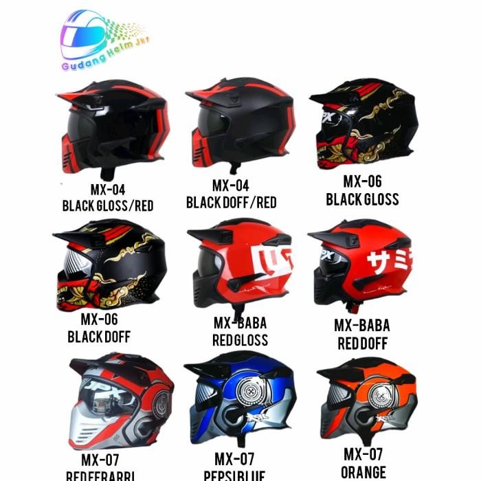 (Expert) Helm JPX FullFace JPX MX 726 R MOT
