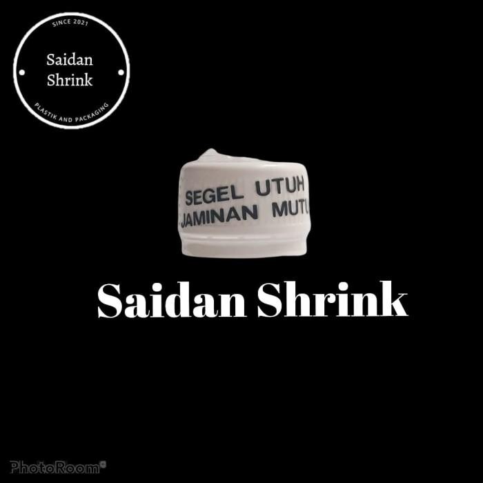 (Expert) Segel plastik Tutup Botol SUJM Bening Segel Tutup Botol