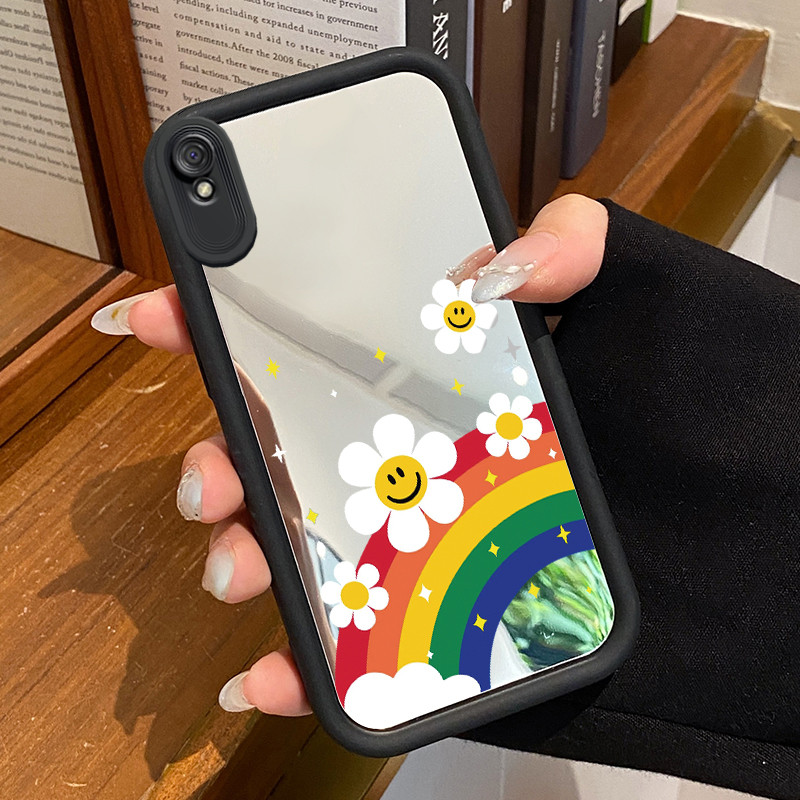 Casing Hp Xiaomi Redmi 9A Redmi 9i Redmi 9T Redmi 9 Power Case Casing Pelangi Daisy Kasing HP Kesing