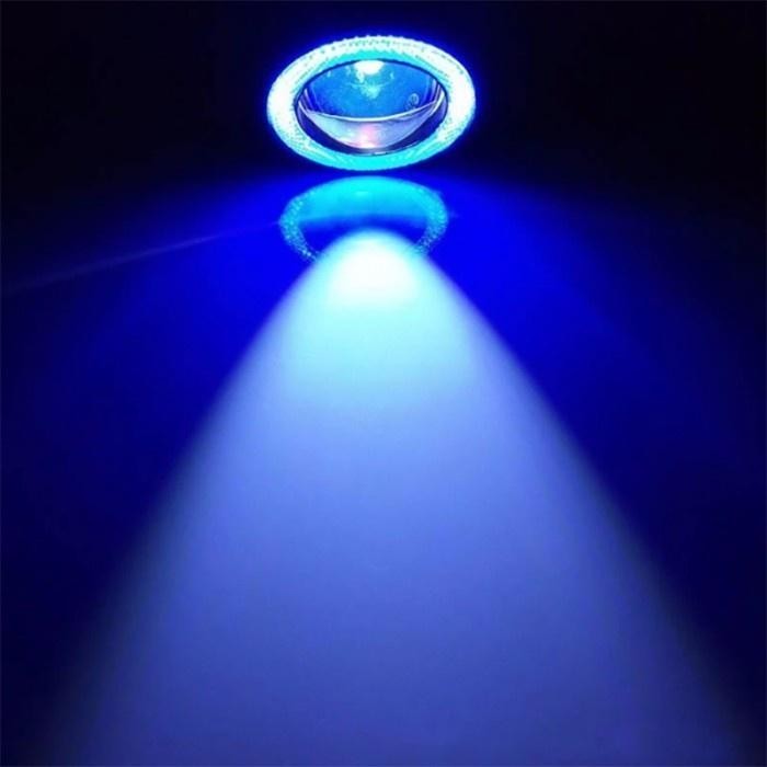 LAMPU KABUT FOGLAMP LED PROJECTOR MOBIL UNIVERSAL CAR PROJIE