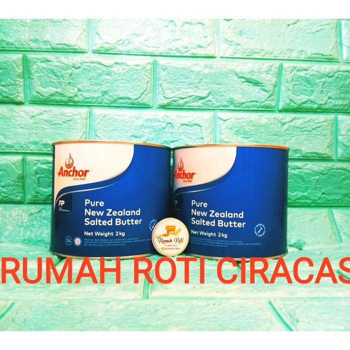 

BUTTER ANCHOR 2 KG SALTED BUTER 2KG ASIN KALENG NEW ZEALAND