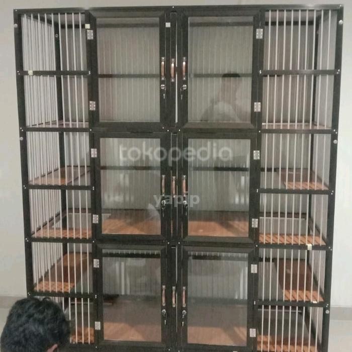KANDANG KUCING 6 KAMAR