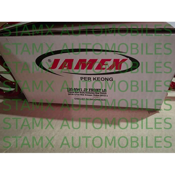 PER KEONG ORIGINAL MERK JAMEX TOYOTA NEW RUSH/NEW TERIOS 2018++ DEPAN