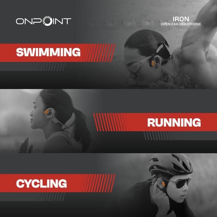ONPOINT IRON OpenEar Bone Conduction Headphone