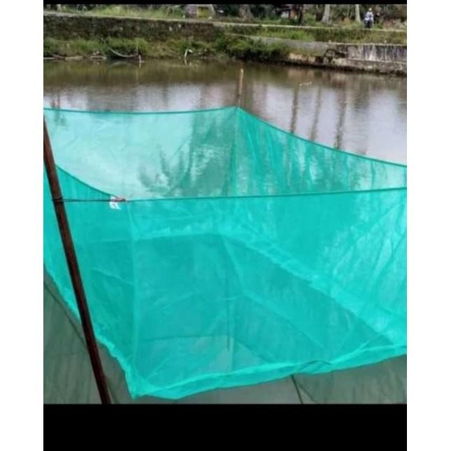 Keramba ikan jaring kotak ikan nila lele 6x4x1 jaring karamba apung