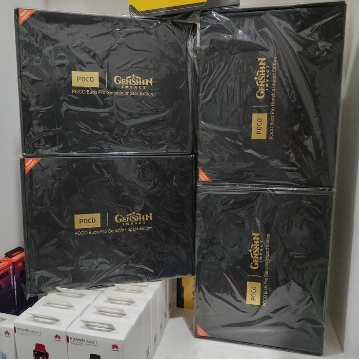 BNIB XIAOMI POCO BUDS PRO GENSHIN IMPACT EDITION RESMI