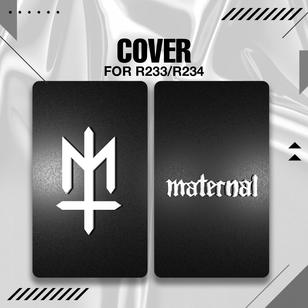 CASE PELINDUNG MATERNAL R233 R234 BLACK WHITE