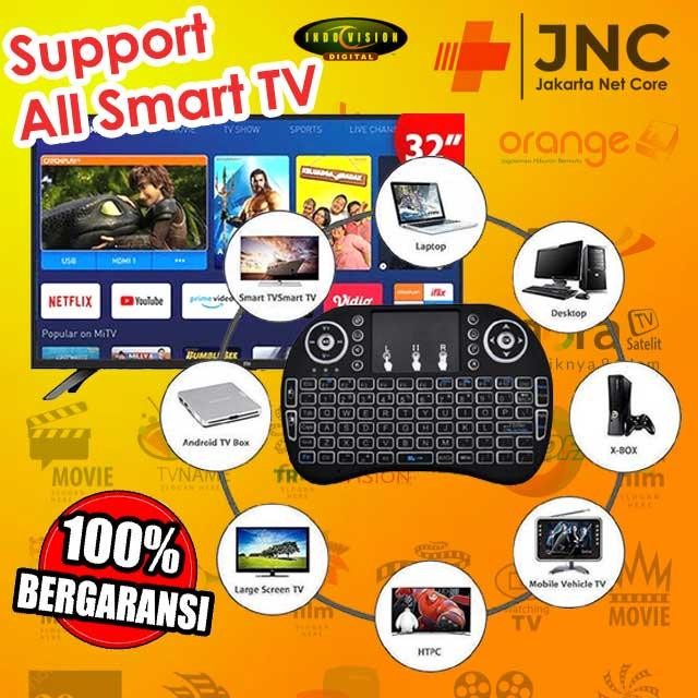 Remote Smart Tv Keyboard Samsung Xiaomi Lg Mi Tv Realme Sharp Pasti Diskon