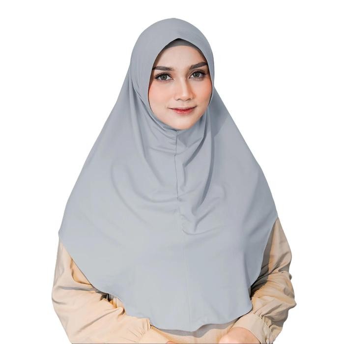Nobby - Qisty Bergo Hijab Instant Kerudung Casual Bahan Jersey Model Pet Bagian Depan Airflow