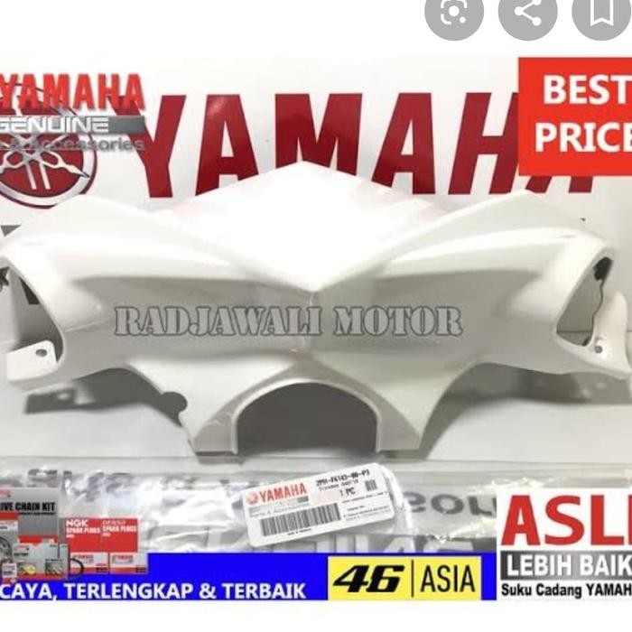 PREMIUM Batok depan mio m3 / mio z putih ori ygp