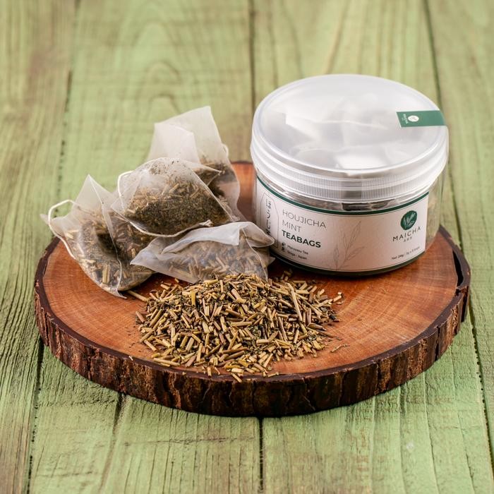 

Houjicha Mint Teabags (3g x 8 bags)