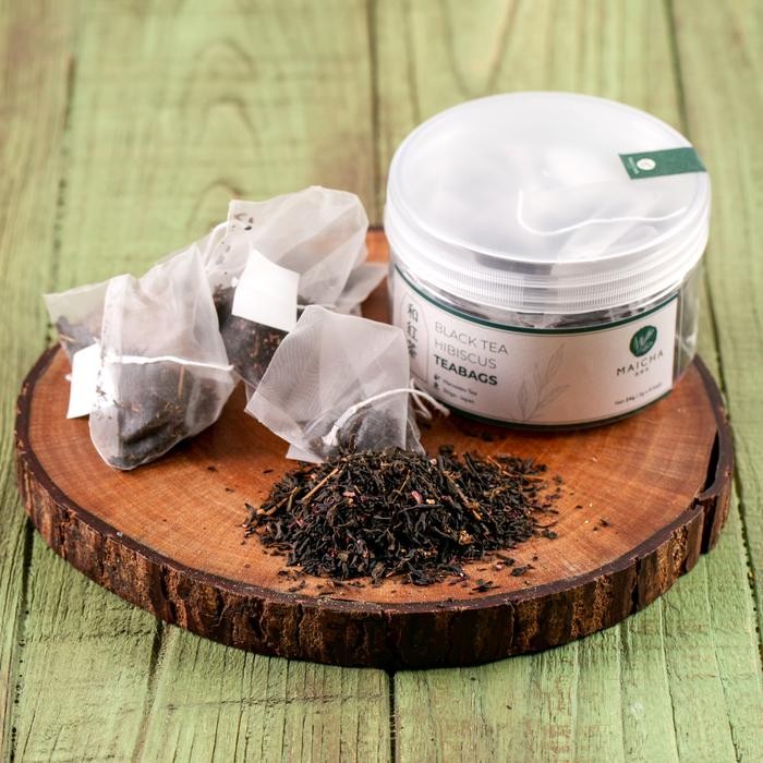

Black Tea Hibiscus Teabags (3g x 8 bags)