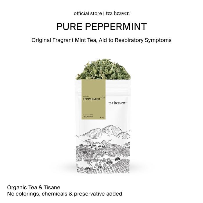 

Peppermint Tea Organic Premium / Teh Mint Kering Murni