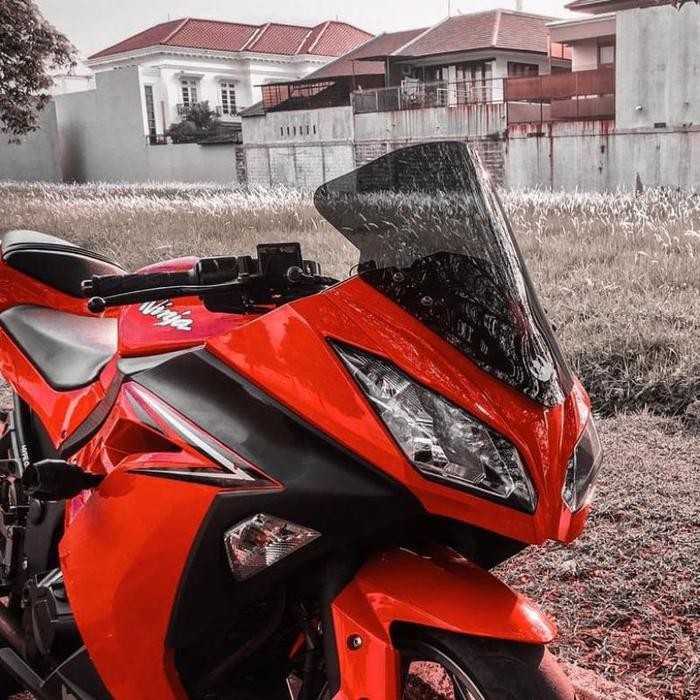 Windshield Ninja 250 Fi Old Mra Visor Ninja 250 Fi Mra Winsil Ninja