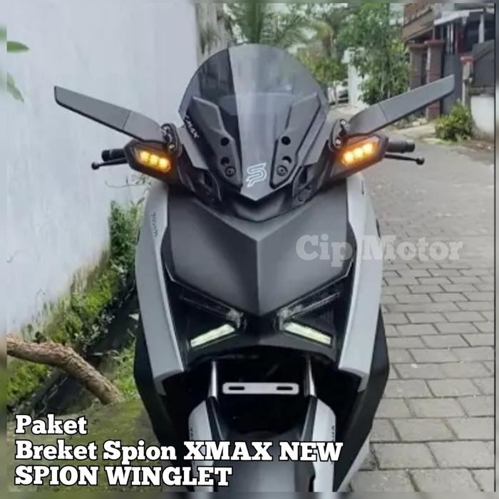 Breket Spion New Xmax Connected 2023 Paket Spion Winglet New Xmax