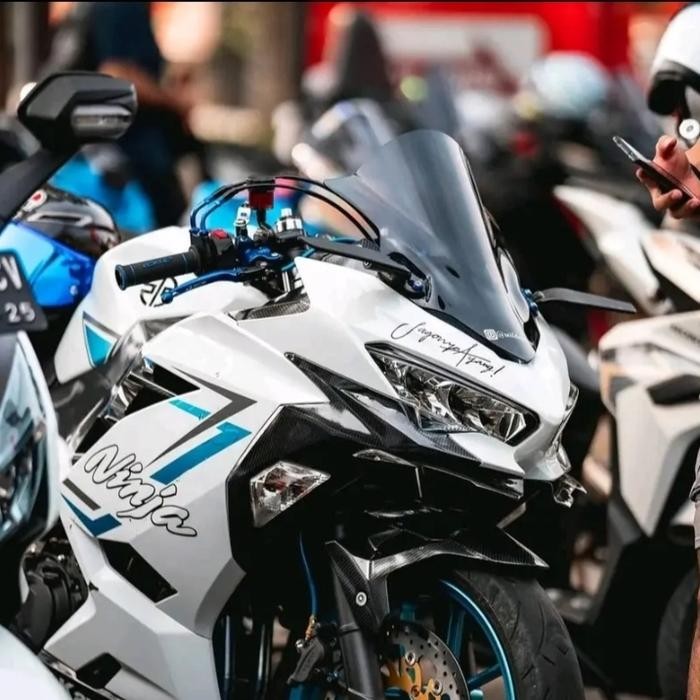 Visor Ninja Fi250 New Zero Gravity Windshield Ninja Fi250 New Zero