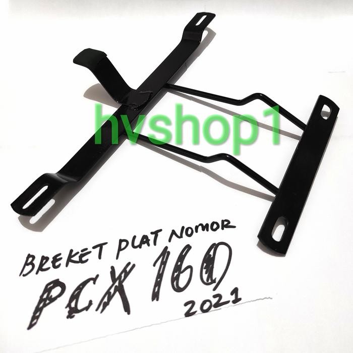 Breket Plat Nomor Pcx 160 Dudukan Plat Nomor