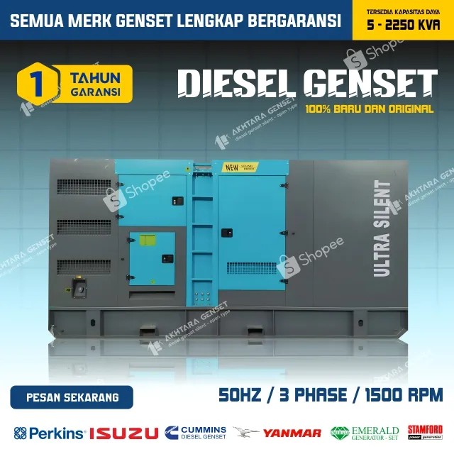 Cummins Genset Silent 25 Kva