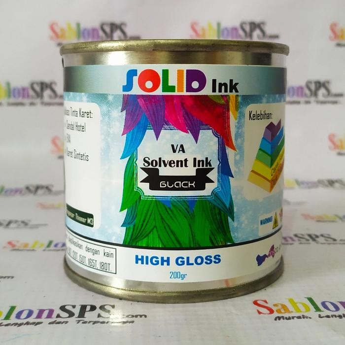 

TINTA SABLON EVA BAHAN SPON SANDAL EVA BLACK HITAM 200GR
