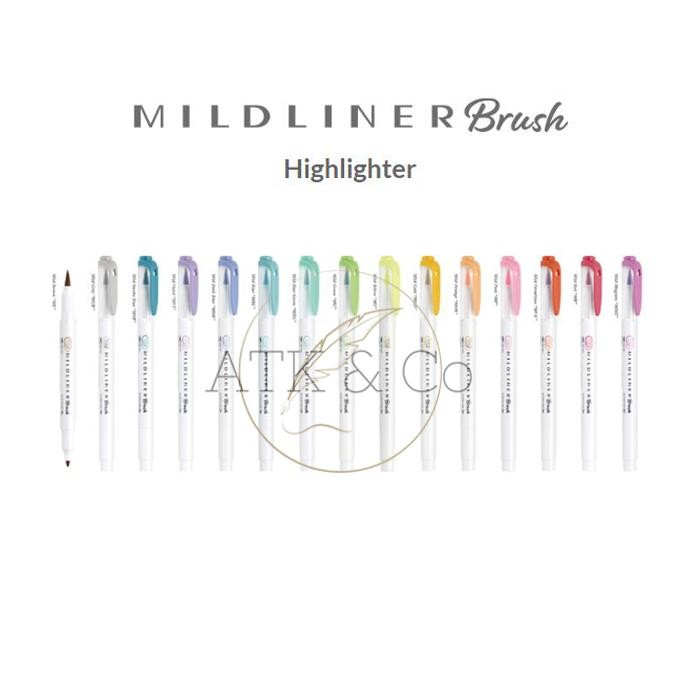 

Mildliner Brush Pastel Highlighter Pen