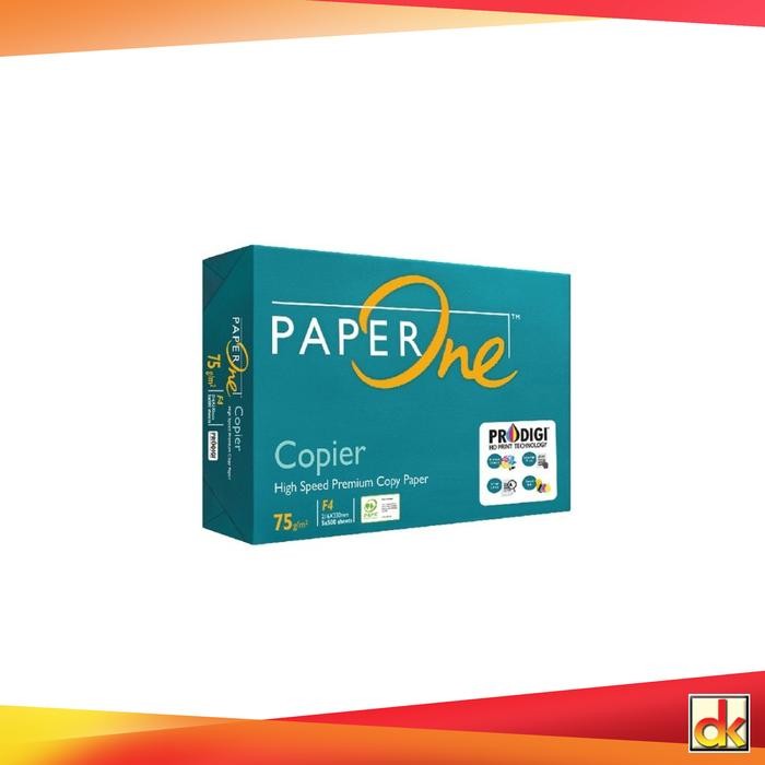 

KERTAS F4 75 GRAM (1 RIM) PAPER ONE