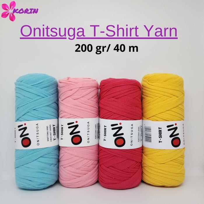 

BENANG TSHIRT ONITSUGA / BENANG KAOS ONITSUGA