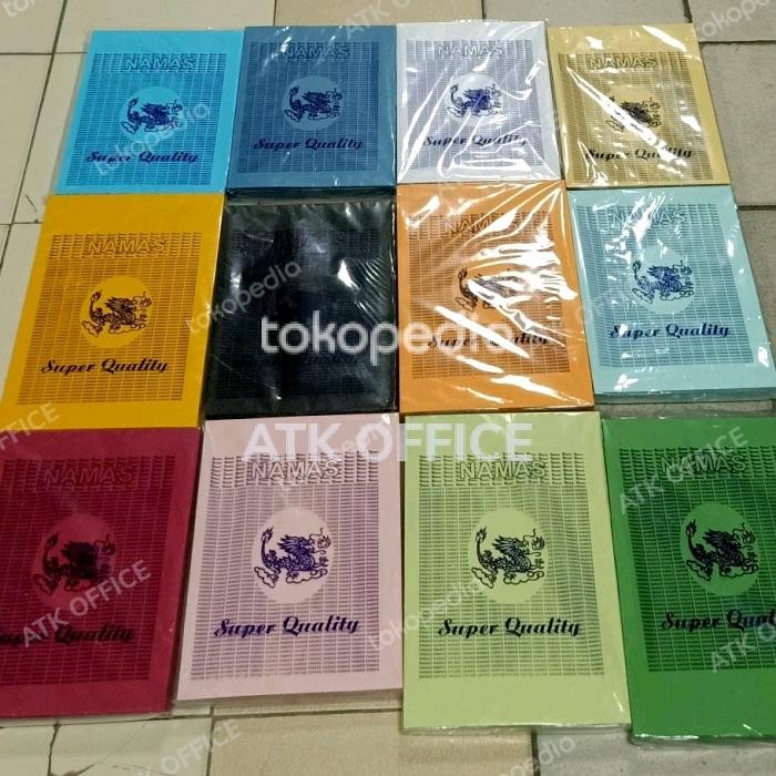 

Bufalo A4 F4 Namas 180gram (1pak isi 100 lembar)