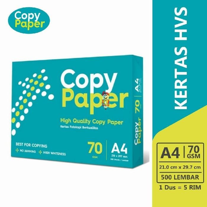 

HVS A4 70 GSM Copy Paper
