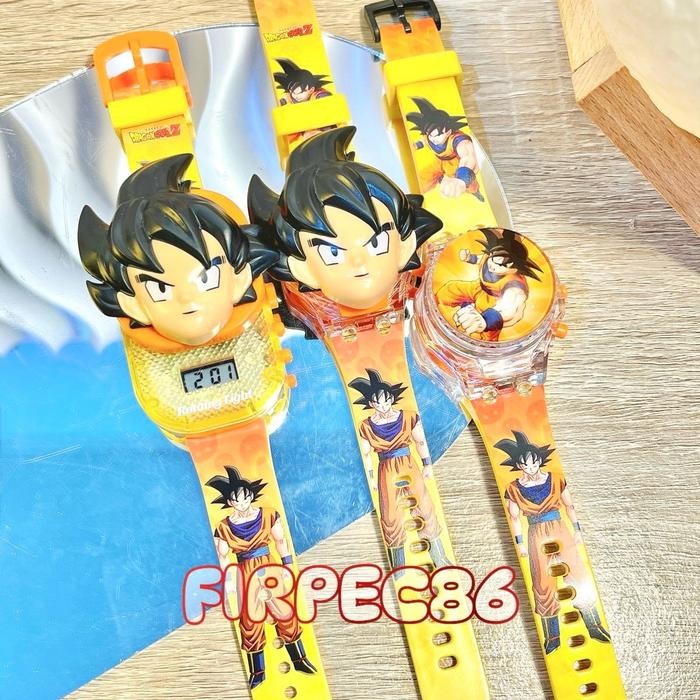 Jam Tangan Anak Lampu Musik Dragon ball Terbaru