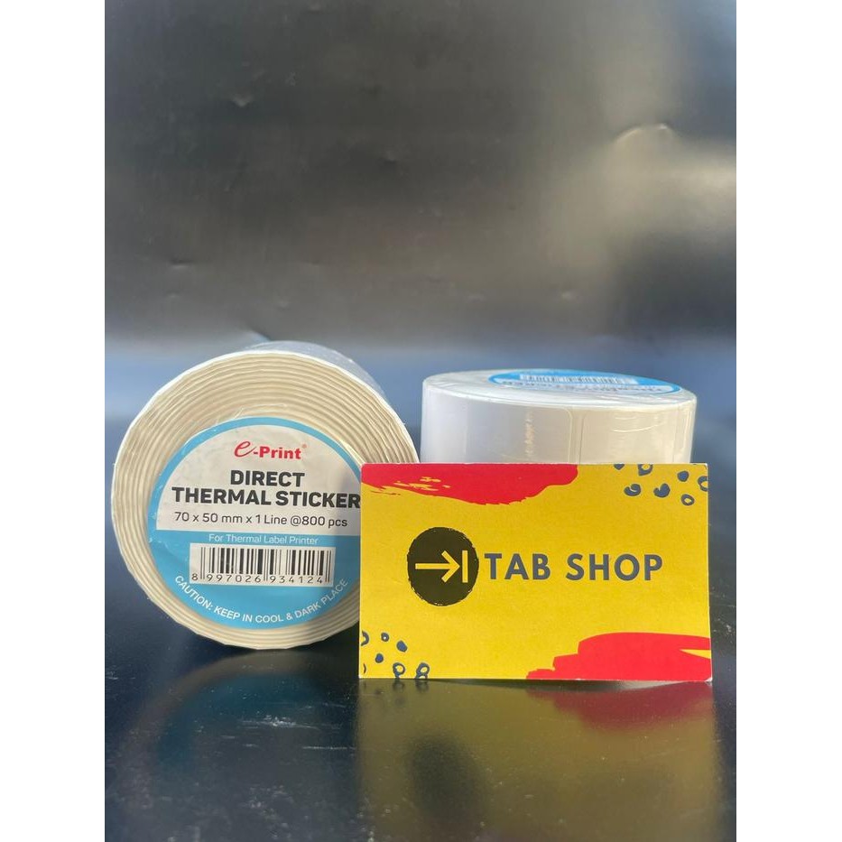 

e-Print Direct Thermal Sticker Label Barcode 70 x 50 mm