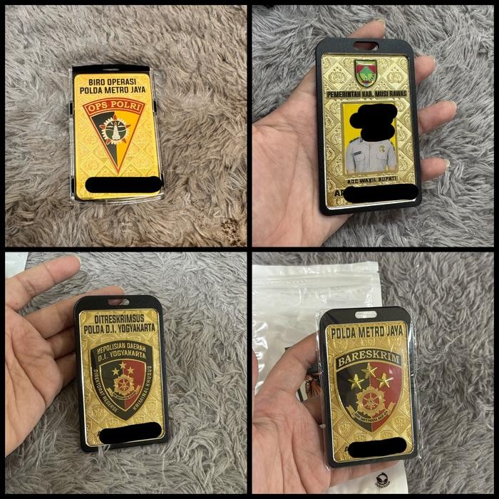 

Tactical Badge Holder Custom (Logam)