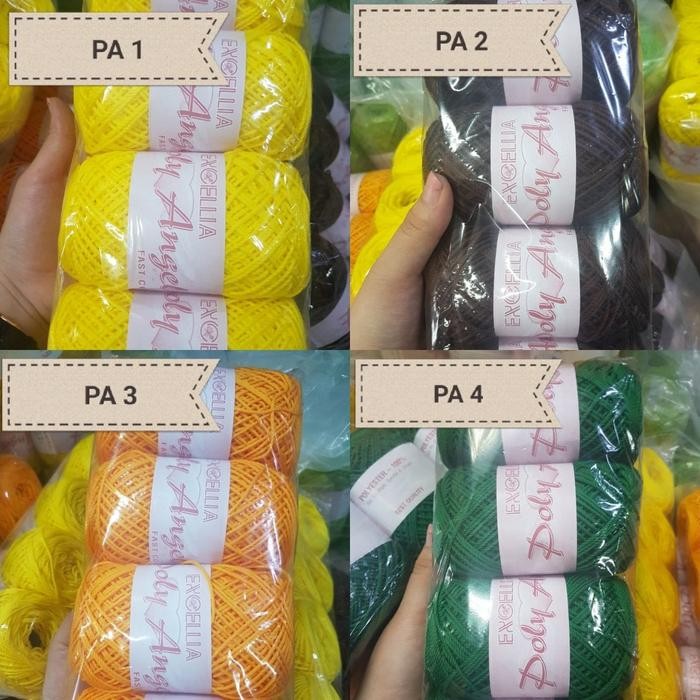 

Benang rajut "Poly Angel