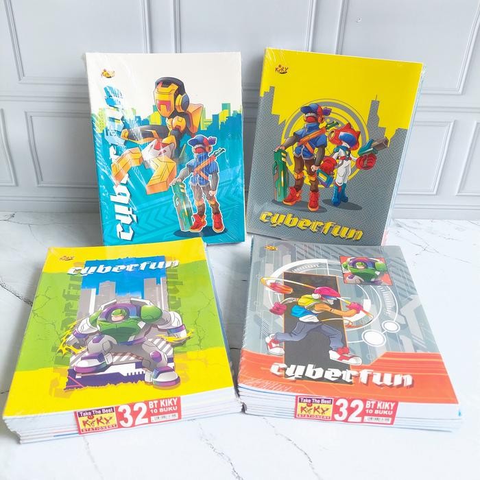 

Buku KIKY Isi 32 Lembar Buku Tulis - Paper