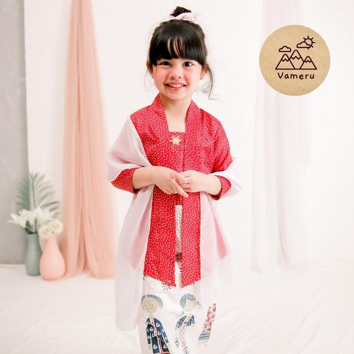 KEBAYA KARAKTER ANAK KATUN JEPANG BATIK