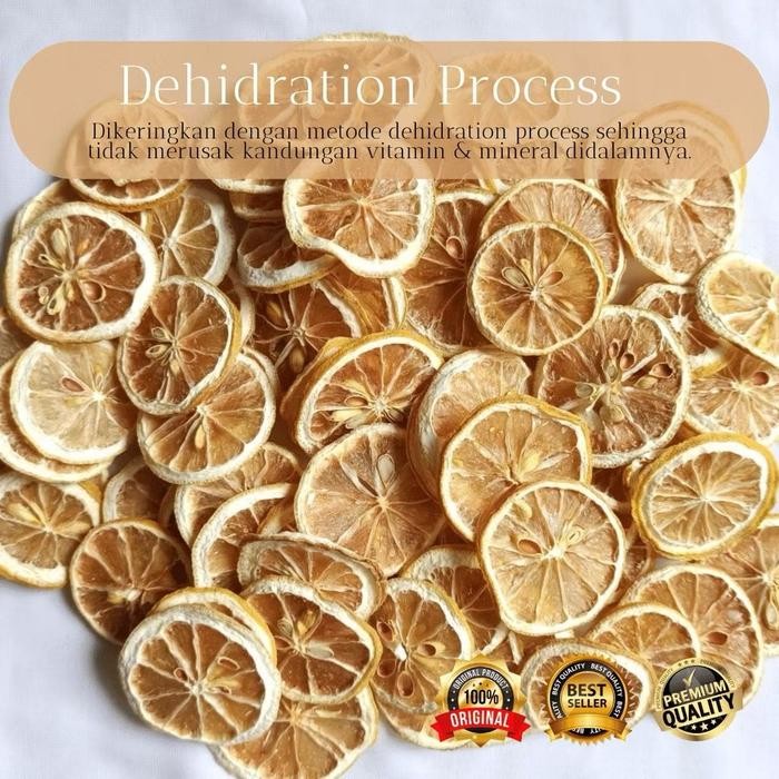 

Lemon lokal kering dehidration process - Lemon Dried Slice / Lemon Kering Iris