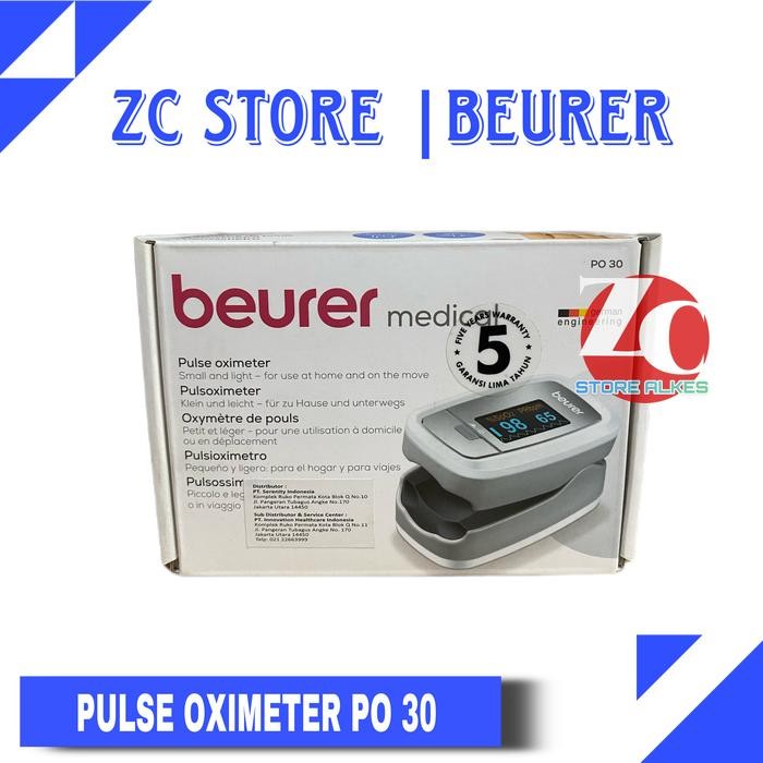 beurer PO 30 Alat Ukur Kadar Oksigen Pulse Oxymeter PO 30 beurer