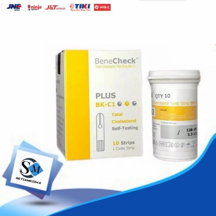 STRIP BENECHECK KOLESTEROL / BENECHECK KOLESTEROL ISI 10pcs