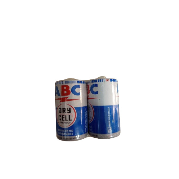 Batu Baterai ABC R14C Biru 2S (per biji)
