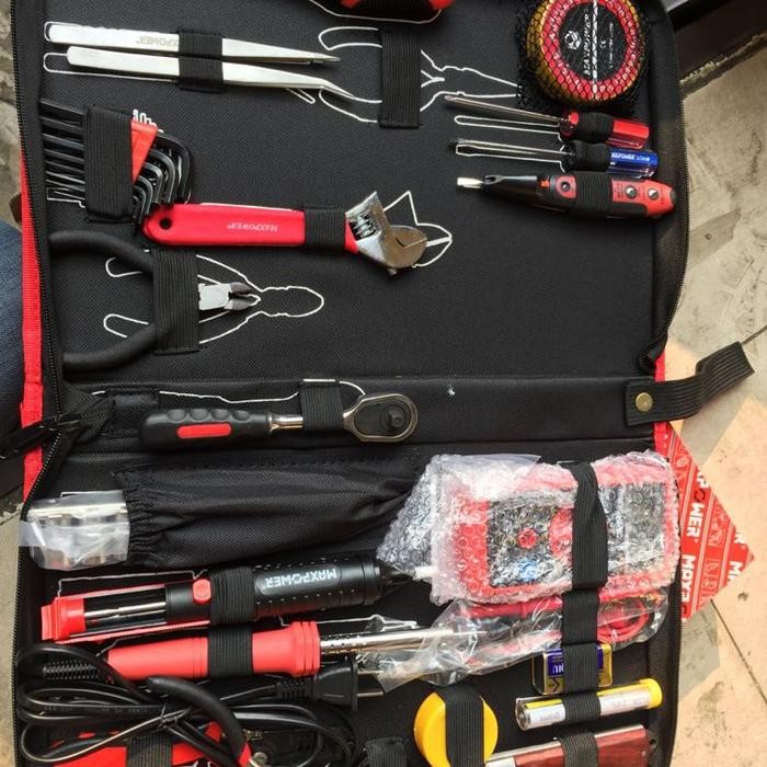 ELEKTRONIK TOOL SET 40 PCS MAXPOWER