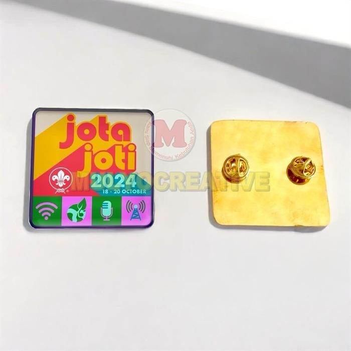 

Pin Jota Joti 2024 Jambore Emblem Pramuka Scout Jota Joti WOSM PREMIUM